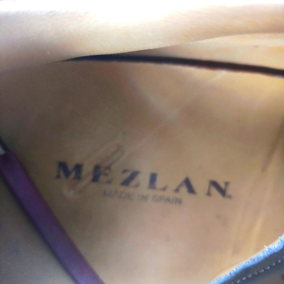 MEZLAN Italian Patina Calfskin Multitone Sneakers Men's 13 - Picture 12 of 16